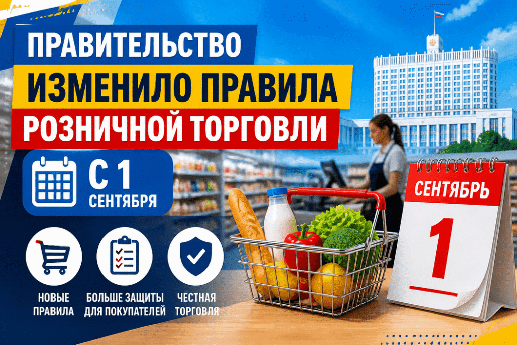 Новые правила розничной торговли: Правительство РФ утвердило обновлённые нормы п - изображение номер два Новые правила розничной торговли: Правительство РФ утвердило обновлённые нормы п - изображение номер два